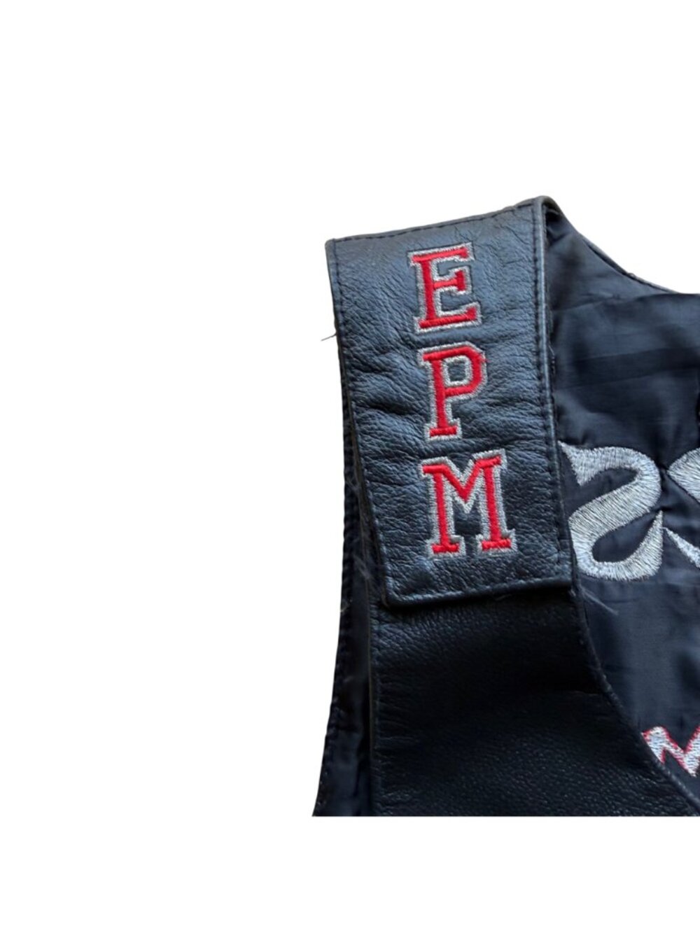 Xelement Women's Motorcycle Vest XXL Black Leather Tactical Adjustable Straps - Picture 5 of 8